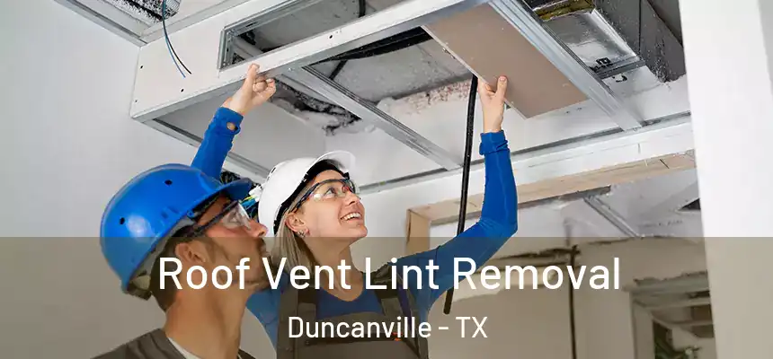 Roof Vent Lint Removal Duncanville - TX